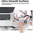 thumbnail image 6 of Gaming Mouse Mat Forest Background Pattern XXL XL Large Mouse Mat Long Extended Mouse Pad Desk Mat Non-Slip Rubber Mice Pads Stitched Edges Thin Pad (Ink and wash), 6 of 6
