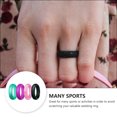 thumbnail image 3 of MERRYHAPY 4Ud Anillos De Silicona Con Purpurina Y Flexible Para Actividades Deportivas, 3 of 7