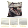 thumbnail image 4 of COMIO Tyrannosaurus Rex Roar Bedding Set Quilt Cover 3D Printedcartoon Style Comforter Covers Duvet Cover Microfiber for Childrens And Adults with Pillowcases with Zipper Closure Full, 4 of 5
