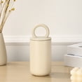 thumbnail image 5 of Tuvgenk Insulated Water Bottle with Handle 17 Oz Stainless Steel Water Bottle Flask Beige Reusable for Home Office Travel, 5 of 6