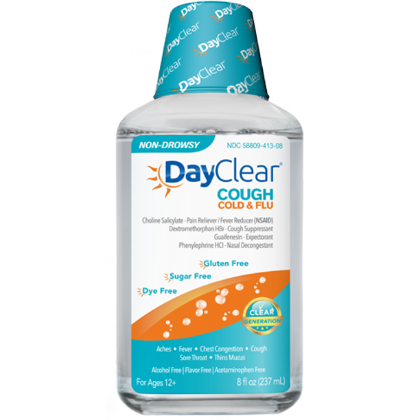 DayClear Cough Cold & Flu Relief Liquid