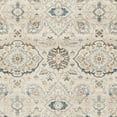 thumbnail image 6 of SAFAVIEH Vintage Persian Acacia Floral Bordered Polyester Rug, Ivory/Light Grey, 6' x 9', 6 of 7