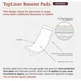 thumbnail image 2 of Tranquility TopLiner Disposable Booster Pads, Regular (14" x 4"), Flow-Through Design with Adhesive Strip for Max Absorption, Adult Unisex, 25ct Bag, 2 of 5