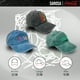 thumbnail image 4 of GORRA COCA COLA VERDE LOGO CIRCULO COCA, 4 of 7