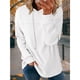 thumbnail image 5 of Sudadera con Capucha para Mujer, Informal, de Punto Gofre, de Larga, con Cordón Ajustable, Ligera, con Capucha S, 5 of 8