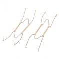 thumbnail image 5 of Ganchos dobles de resorte en forma de W de metal para colgar placas, tono dorado, 18.5 x 5.5 cm, 5 piezas, 5 of 5