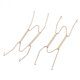 thumbnail image 5 of Ganchos dobles de resorte en forma de W de metal para colgar placas, tono dorado, 18.5 x 5.5 cm, 5 piezas, 5 of 5