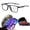Black, variant on Vision Sync Glasses, Lightweight Reading Glasses with No-Line Blue Light Blocking Lenses for Computer Use