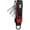 Brushed Red, variant on Key Organizer for Men Compact Key Holder Minimalist Key Case Metal Key Chain Key Holder for Keychain Secures 2-5 Keys