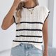 thumbnail image 4 of Blusas de Encaje de Manga Corta con Capucha de Cuello Redondo, 95% Poliéster 5% Spandex Camiseta Superior, 4 of 8