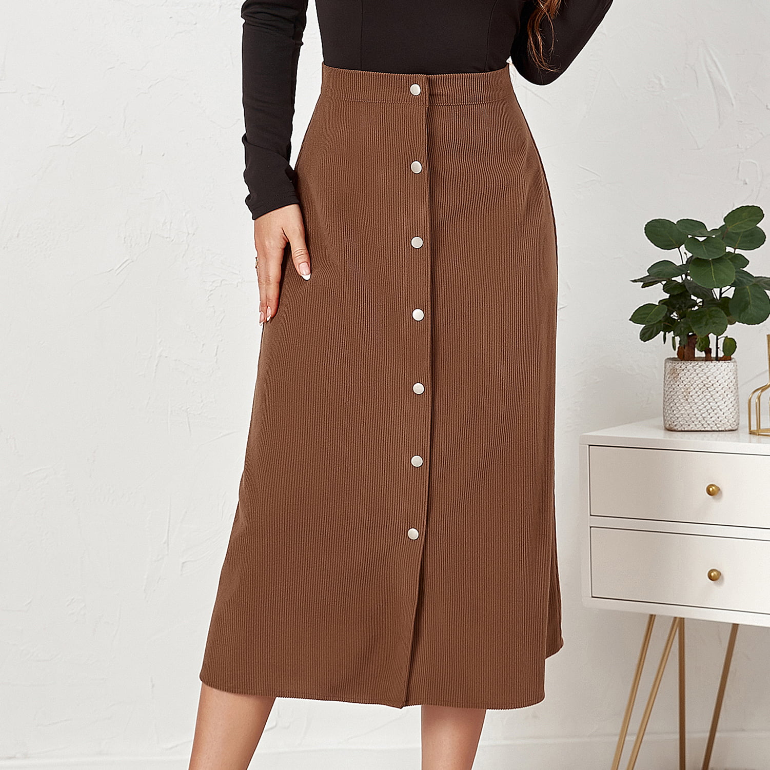 Buy Martini Women Formal Pencil Knee Length Office Wear Western Formal Skirt  Maroon Size  30 at Amazonin