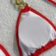 thumbnail image 5 of Tankini para mujer, traje de baño de dos piezas con tirantes de color liso, informal, de playa, a la moda, para mujer, tankini, de dos piezas, para mujer, trajes de baño para mujer, tankini para mujer, 5 of 9
