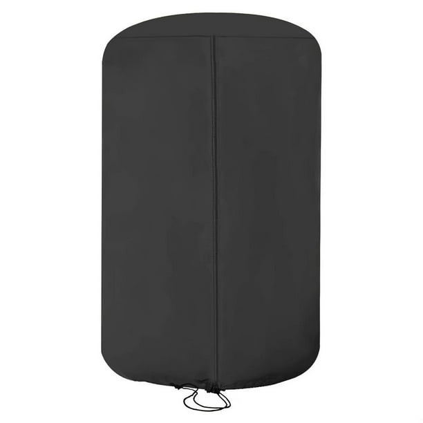 Cubierta De Neumático Apilada Cubierta De Neumático De Temporada De Tela Oxford Para Exteriores Cubierta De Soporte De Almacenamiento De Madera Seca Circular Impermeable A Prueba De Viento Para Garaje Yuarrent HA027090-02