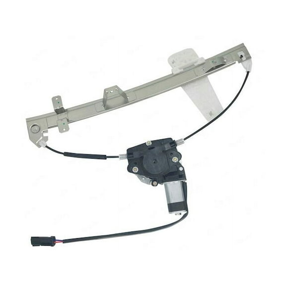 Front Right Passenger Side Window Regulator with Motor - Compatible with 2000 - 2004 Jeep Grand Cherokee (From 3/09/2000) 2001 2002 2003