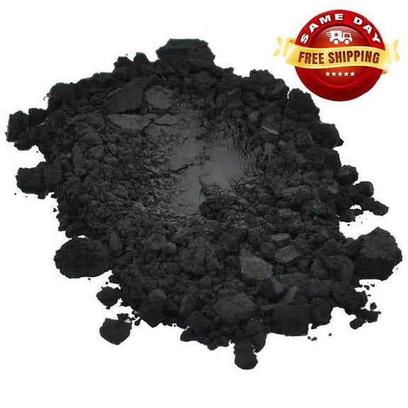 Black iron oxide powder pigment usp pharmaceutical grade for diy 4 oz