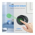 thumbnail image 3 of Smart Lock Door with Bluetooth Products Fingerprint Key Unlock Security Entry Home House Apartment, 3 of 6