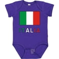 thumbnail image 3 of Inktastic Italy Flag & Italia Black Border Boys or Girls Baby Bodysuit, 3 of 5