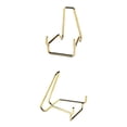 thumbnail image 1 of kusrkot 2pcs Ores Crystals Agate Display Stand Metal Iron Show Holder Rack Decor, 1 of 8