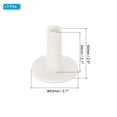 thumbnail image 2 of Uxcell 2.4 Inch Rubber Golf Tee, 3 Pack Tall Training Driving Range Tee Stable Ball Holder, White, 2 of 5
