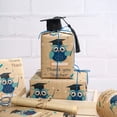 thumbnail image 4 of RUSPEPA Cartoon Owl Wrapping Paper Roll, Mini Roll, 17 Inches x 32.8 Feet, Kraft Wrapping Paper with Cartoon Owl and Thank You Teacher Design Great for Graduation, Party, Holiday and More, 4 of 8
