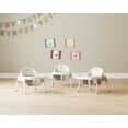 thumbnail image 6 of Foundations Secure Sitter 5" 3 Pack Feeding Chairs with Removable Tray, Easy to Clean, Stackable Feeding Chairs, 6 of 6