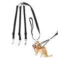thumbnail image 1 of Correa 3 en 1 para perro con mango acolchado suave, sin enredos, 3 vías, correa acopladora para mascotas, cuerda de tracción de nailon para caminar, 1 of 7