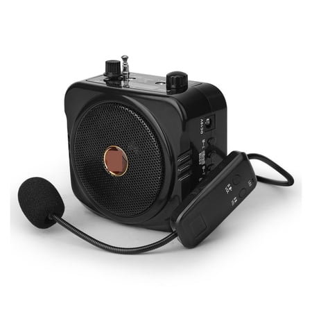 25W Wireless Loudspeaker FM Radio Recording TF Card U Disk Playback Dedicated Classroom Class Guide Speakers Powerful Voice Amplifier