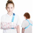 thumbnail image 1 of wonima44 Kids Arm Sling Shoulder Immobilizer, Suitable for Children with Shoulder, Arm, Wrist, Elbow Injuries, Boys and Girls, Both Hands Compatible (Cotton, XS), 1 of 1