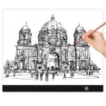 thumbnail image 1 of A3 Portable LED Tracing Light Box, Eye Protection Function With No Flicker And No Radiation, Suitable For Calligraphy, Embossed Art, Scrapbooking, And 2D Animation, 1 of 6