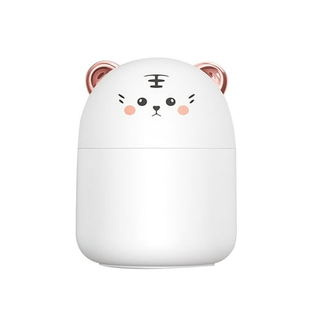 

Jueka 250ml Car Cute Shape With Night Light Freestanding Mini Portable Air Humidifier