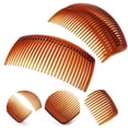 thumbnail image 3 of Honbay 12PCS Plastic French Side Hair Flexible Durable Hair Combs Strong Twist Comb Hair Clip Combs for Girls Women (29 Teeth, 3 Color), 3 of 5
