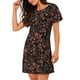 thumbnail image 2 of Fotbe Floral Bata de Dormir para Mujer con Estampado, Camisón de Algodón de Manga Corta, Ropa de Dormir Casual, 2 of 6