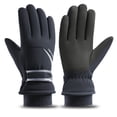 thumbnail image 2 of SUXIAN Exercise Gloves Winter Thermal Skiing Touchscreen Warm Mittens Outdoor Cycling Cold Weather Windproof Insulated Grip Workout Gloves Blue One Size, 2 of 2