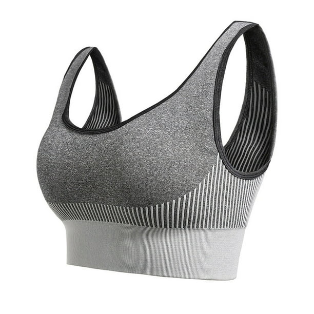 Gibobby Camiseta con ultraligeros One Smooth U para mujer Sujetador de encaje Tirantes convertibles Brasieres para mujer sin varilla(Gris,XXL)