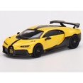 thumbnail image 2 of Bugatti Chiron Pur Sport Édition Limitée Jaune et Carbone à 4200 Pcs Modèle Réduit 1/64 dans le Monde par True Scale Miniatures MGT00428, 2 of 4