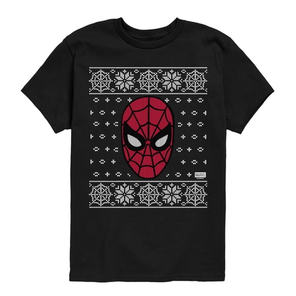 Marvel - Spiderman Sweater - Youth Short Sleeve Graphic T-Shirt