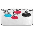 thumbnail image 4 of Sketched Pumpkin Non Slip Long Door Mat 39''x20'' Soft, Absorbent, for Kitchen, Bathroom, and Bedroom, 4 of 8