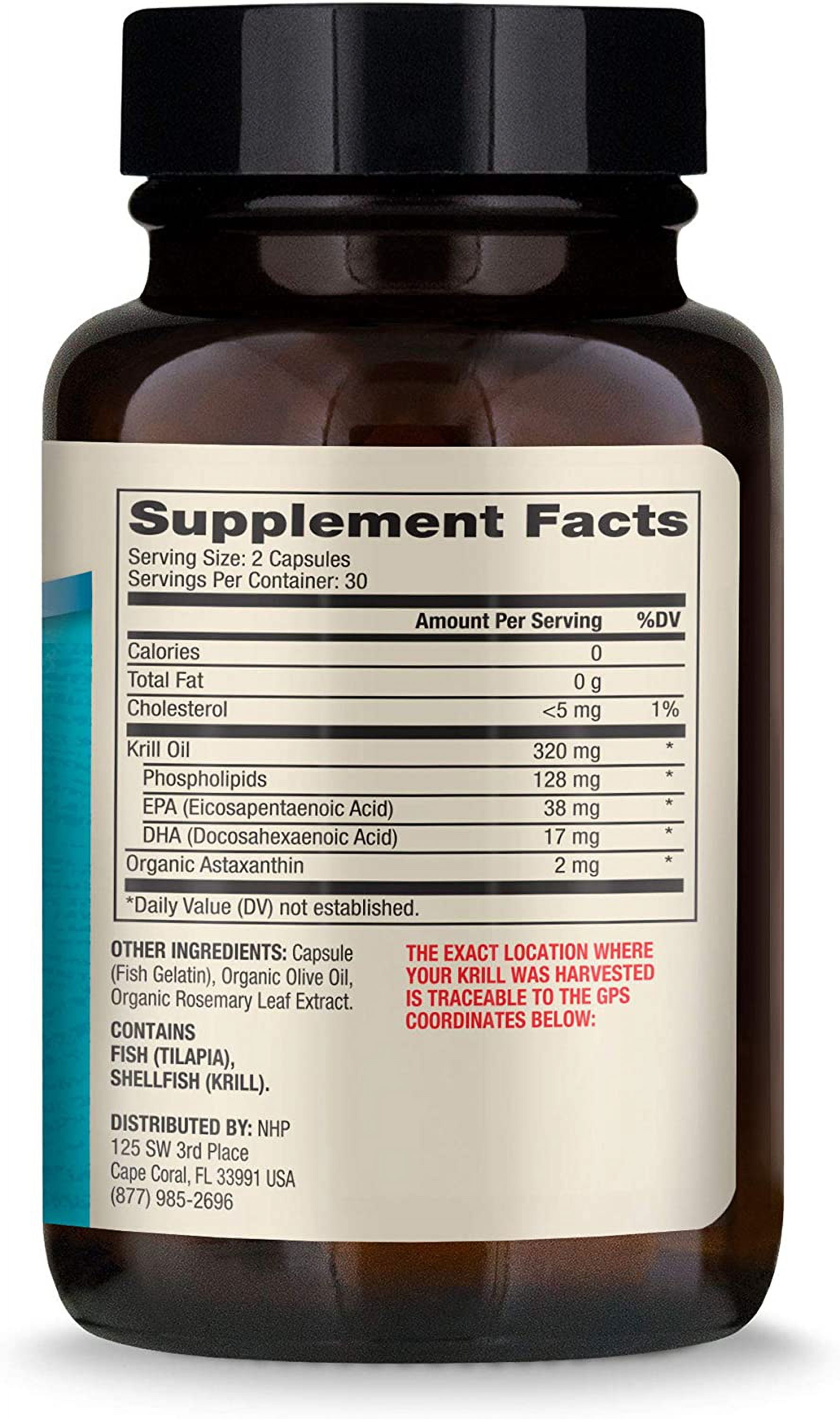 Dr. Mercola Krill Oil for Kids, 30 Servings (60 Capsules), Dietary Supplement, Omega-3s Bound to Phospholipids, Non-GMO, MSC Certified