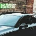 thumbnail image 3 of OULII Cute Car Antenna Decoration Ball Made of Durable Pet and Polyester with Ribbon, 3 of 6