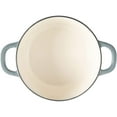 thumbnail image 5 of Crock-Pot 5 Quart Round Enamel Cast Iron Covered Dutch Oven Cooker, Slate Gray, 5 of 7