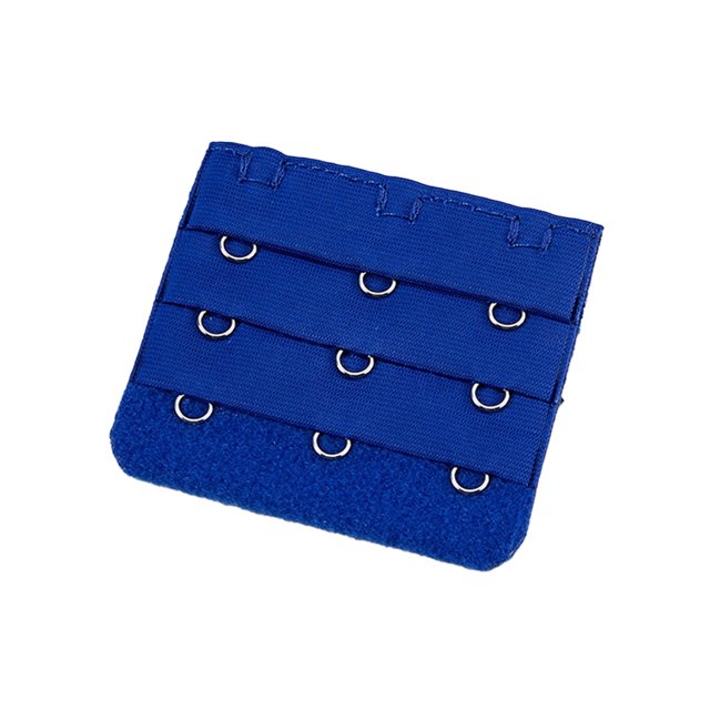 Qarigey Correa de extensión Extensores de sujetador Hebilla 3 Gancho Sujetador Transpirable Abrazadera práctica Íntimos ajustables 3 filas Ropa Ropa, zapatos y accesorios Miscelánea azul real Qarigey AP010534-13