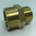 thumbnail image 4 of Conector de fontanería de adaptador de pezón apropiado de latón ño 4 puntos Zulema Adaptador de rosca de latón, 4 of 8