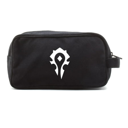World of Warcraft Horde Canvas Shower Kit Travel Toiletry Bag (Best World Of Warcraft)