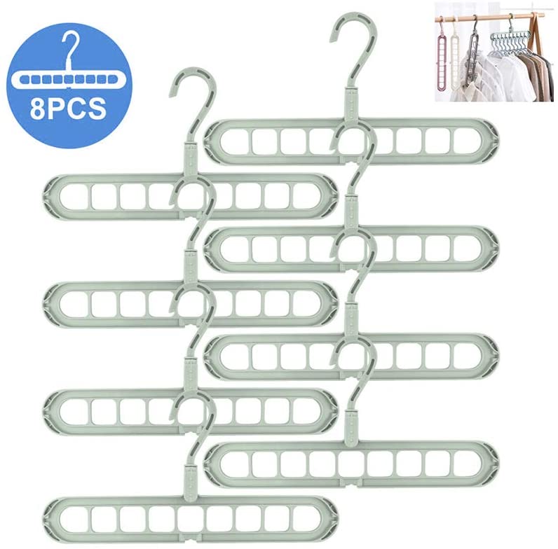Space Saving Hanger Organizer Standard Non slip Hangers Magic Clothes Hangers