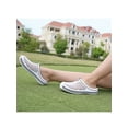 thumbnail image 7 of SIMANLAN Unisex Garden Clogs Shoes Summer Water Shoes Slip On Beach Sandals White Size 10, 7 of 7