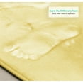 thumbnail image 7 of Nestl Absorbent Memory Foam Bath Mat Bathroom Rug, Mellow Yellow, 17"x24", 7 of 7