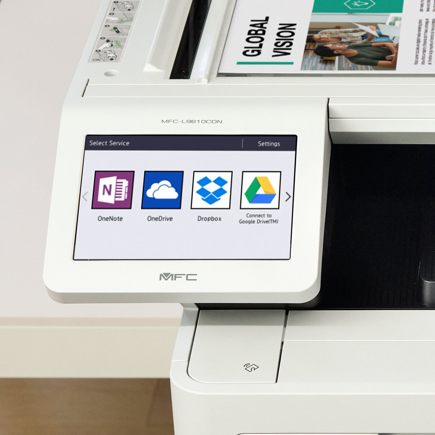 Brother MFC-L9610CDN Laser Multifunction Printer - Color - Copier/Fax/Printer/Scanner - 42 ppm Mono/42 ppm Color Print - 2400 x 600 dpi Print