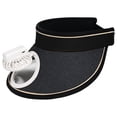 thumbnail image 3 of Hollow Out Fan Sun Hat for Women Wide Brim Breathable Summer Travel Cap, 3 of 5