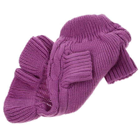 BESTYASH Puppy Sweater Boy High Collar Pet Costume Winter Outfit 1 Set