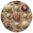 thumbnail image 3 of Christmas Balls Colorful Round Carpet Circle Rug Outdoor Patio Area Rug Washable Large Area Rugs Hallway Room Decor Fitness Mats, 3 of 8